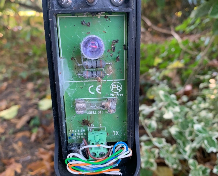 Gate safety photocell repair